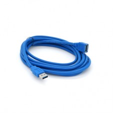 Дата кабель USB 3.0 AM/AF 3.0m blue Voltronic (YT-3.0AM/AF-3.0BL) - Фото