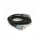 Дата кабель USB-C to USB-C 1.0m USB 3.2 Gen2 100 W 10 Gbps 4K60Hz black Voltronic (YT-TC-TC-B-1m)