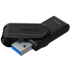 USB флеш накопитель Kingston 64GB DataTraveler Exodia S Black USB 3.2 (DTXS/64GB) - Фото