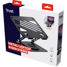 Підставка для ноутбука Trust Zeff Metal, до 16", gray (25482_TRUST) - Фото