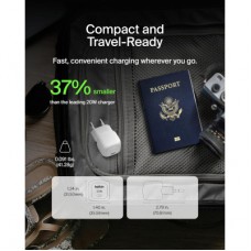 Зарядний пристрій Belkin USB-C PD20W PPS white (WCA009KQWH) - Фото