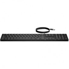 Клавіатура HP 320K USB UA Black (9SR37UT) - Фото