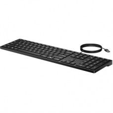 Клавіатура HP 320K USB UA Black (9SR37UT) - Фото