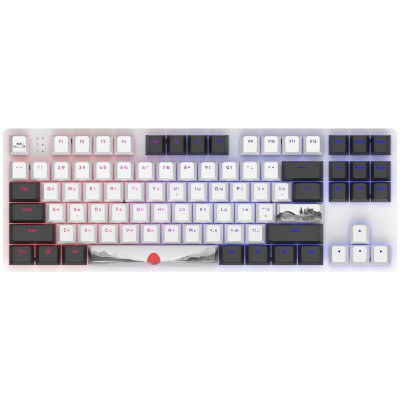 Клавіатура Dark Project One 87 Fuji ABS RGB Mech G3ms Sapphire USB Black/White (DPO87_GSH_Fuji_ANSI_UA)