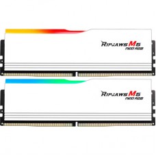 Модуль памяти для компьютера DDR5 96GB (2x48GB) 6000 MHz Ripjaws M5 Neo RGB Matte White G.Skill (F5-6000J3036F48GX2-RM5NRW) Модуль памяти для компьютера DDR5 96GB (2x48GB) 6000 MHz Ripjaws M5 Neo RGB Matte White G.Skill (F5-6000J3036F48GX2-RM5NRW)