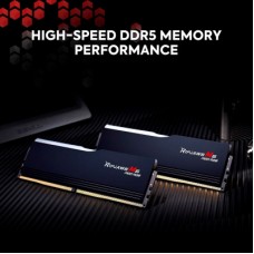 Модуль памяти для компьютера DDR5 32GB (2x16GB) 6000 MHz Ripjaws M5 Neo RGB Matte White G.Skill (F5-6000J3636F16GX2-RM5NRW) - Фото