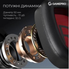 Навушники GamePro Asgard Valkyria RGB Tri-Mod (HSW249B) - Фото