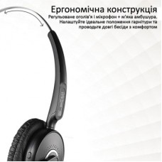 Наушники Promate Engage Black (engage.black) - Фото