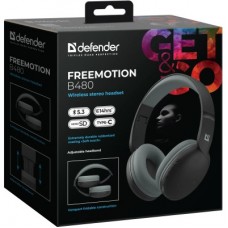 Наушники Defender FreeMotion B480 Bluetooth Black (63480) - Фото