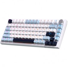 Клавіатура GamePro Genesis Warden MK160BL Outemu Swithes USB White (MK160BL) - Фото