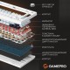 Клавіатура GamePro Genesis Warden MK160BL Outemu Swithes USB White (MK160BL)
