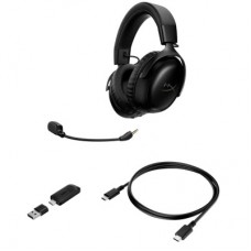 Наушники HyperX Cloud III S Wireless/USB-A/USB-C Black (A59YZAA) - Фото