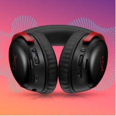 Наушники HyperX Cloud III S Wireless/USB-A/USB-C Black/Red (A59Z0AA) - Фото