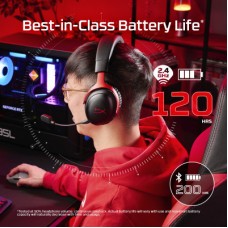 Наушники HyperX Cloud III S Wireless/USB-A/USB-C Black/Red (A59Z0AA) - Фото