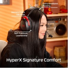 Наушники HyperX Cloud III S Wireless/USB-A/USB-C Black/Red (A59Z0AA) - Фото
