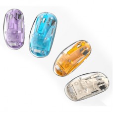 Мышка XO M12 Wireless Transparent/Blue (M12 Blue) - Фото