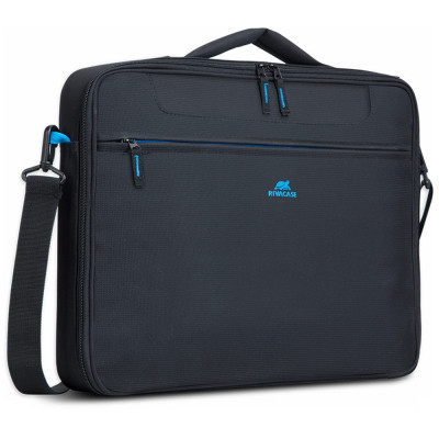 Сумка для ноутбука RivaCase 16" collection Regent, black (8087Black)