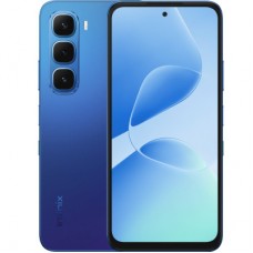 Мобільний телефон Infinix Hot 60i 4/128 Gb Shadow Blue (4894947093586) - Фото