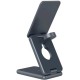 Зарядний пристрій Canyon Foldable wireless charger 15 W 3in1 Metal (CNS-WCS309M)