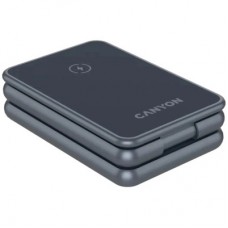 Зарядний пристрій Canyon Foldable wireless charger 15 W 3in1 Metal (CNS-WCS309M) - Фото
