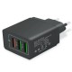 Зарядний пристрій XoKo QC-305 3 USB 5.1 A Black (QC-305-BK)