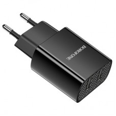 Зарядний пристрій BOROFONE BA53A 2xUSB 10.5 W black (6931474739131) - Фото