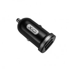 Зарядное устройство XO 2xUSB 2.1A + cable USB to Lightning black (TZ08-L-BK) - Фото