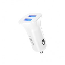 Зарядное устройство XO 2xUSB 2.4A + cable USB to Micro 5P white (TZ10-M-WH) - Фото