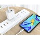 Зарядний пристрій Denmen 2xUSB 2.4 A white (DM-DC05-WH) Зарядний пристрій Denmen 2xUSB 2.4 A white (DM-DC05-WH)
