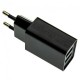 Зарядное устройство Denmen 2xUSB 2.1A black (DC02-BK)
