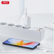Зарядное устройство XO 1xUSB-C PD30W + 1xUSB QC3.0 (XO-QC16) - Фото