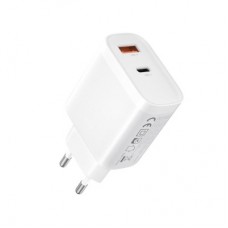 Зарядное устройство XO 1xUSB-C PD30W + 1xUSB QC3.0 (XO-QC16) - Фото