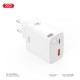 Зарядное устройство XO 1xUSB-C + 1xUSB QC30W GaN + cable USB-C to USB-C white (XO-CE31) Зарядное устройство XO 1xUSB-C + 1xUSB QC30W GaN + cable USB-C to USB-C white (XO-CE31)