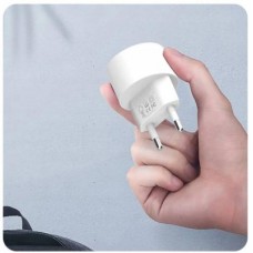 Зарядное устройство XO 2xUSB 2.4A + cable USB to Micro 5P white (L62-M-WH) - Фото