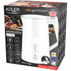Електрочайник Adler AD 1345 white - Фото