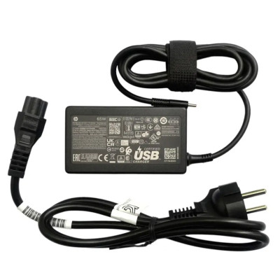 Блок питания к ноутбуку HP 65W 20V/3.25A, 15V/4.33A, 12V/5A, 9V/3A, 5V/3A, USB type-C (1P3K6AA / A40401)