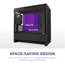 Корпус NZXT H3 Flow All Black (CC-H31FB-01) - Фото