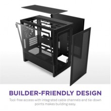 Корпус NZXT H3 Flow All Black (CC-H31FB-01) - Фото