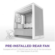 Корпус NZXT H3 Flow All White (CC-H31FW-01) - Фото