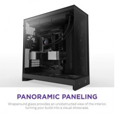 Корпус NZXT H9 Flow Dual-Chamber All Black (CM-H92FB-01) - Фото
