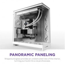 Корпус NZXT H9 Flow Dual-Chamber All White (CM-H92FW-01) - Фото