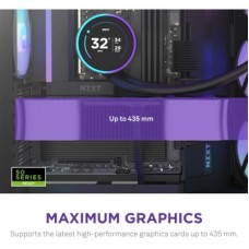 Корпус NZXT H9 Flow RGB Dual-Chamber All Black (CM-H92FB-R1) - Фото