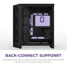 Корпус NZXT H9 Flow RGB Dual-Chamber All Black (CM-H92FB-R1) - Фото