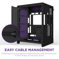 Корпус NZXT H9 Flow RGB Dual-Chamber All Black (CM-H92FB-R1) - Фото