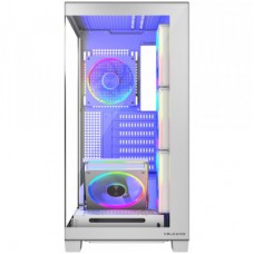 Корпус Modecom VOLCANO STELLAR ARGB MIDI 5x120mm fans WHITE (AT-STELLAR-5F-ARGB-20) - Фото