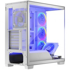 Корпус Modecom VOLCANO STELLAR ARGB MIDI 5x120mm fans WHITE (AT-STELLAR-5F-ARGB-20) - Фото