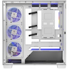 Корпус Modecom VOLCANO STELLAR ARGB MIDI 5x120mm fans WHITE (AT-STELLAR-5F-ARGB-20) - Фото