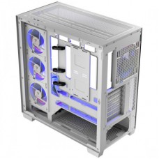 Корпус Modecom VOLCANO STELLAR ARGB MIDI 5x120mm fans WHITE (AT-STELLAR-5F-ARGB-20) - Фото