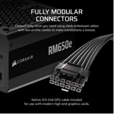 Блок питания Corsair 650W RM650e (CP-9020302-EU) Блок питания Corsair 650W RM650e (CP-9020302-EU) - Фото
