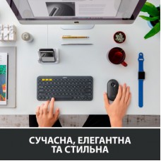 Мышка Logitech M350 Wireless Graphite (910-005718) - Фото